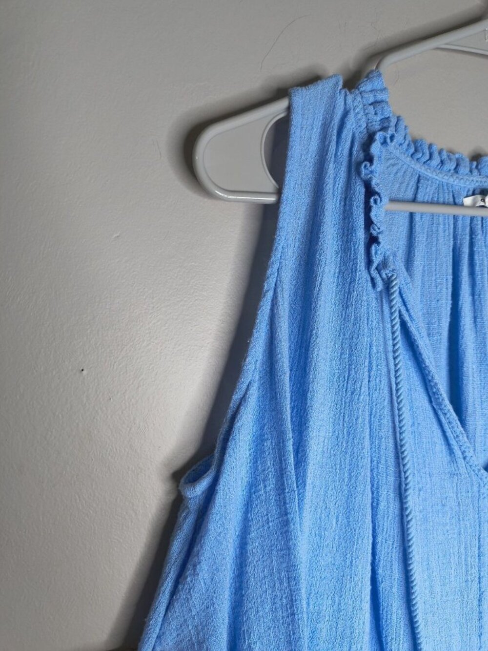 O'neill Light Blue Sleeveless Tikal Cover Up Women's Size Small - Picture 4 of 14